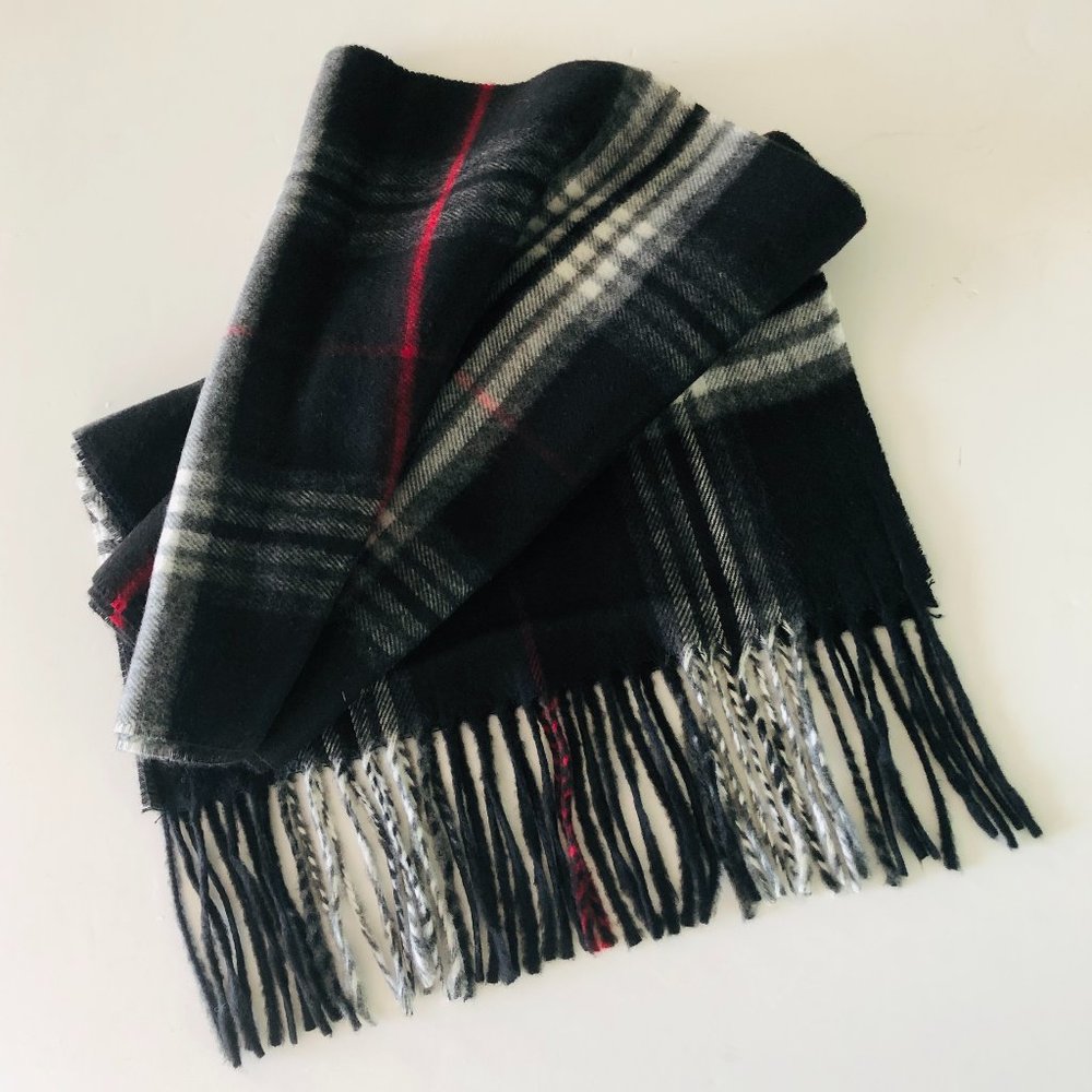 V.FRAAS Scarf with 3" Fringe NWOT